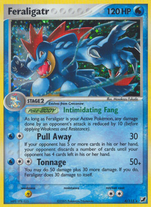 Feraligatr (4/115) [EX: Unseen Forces] | Odin's Place