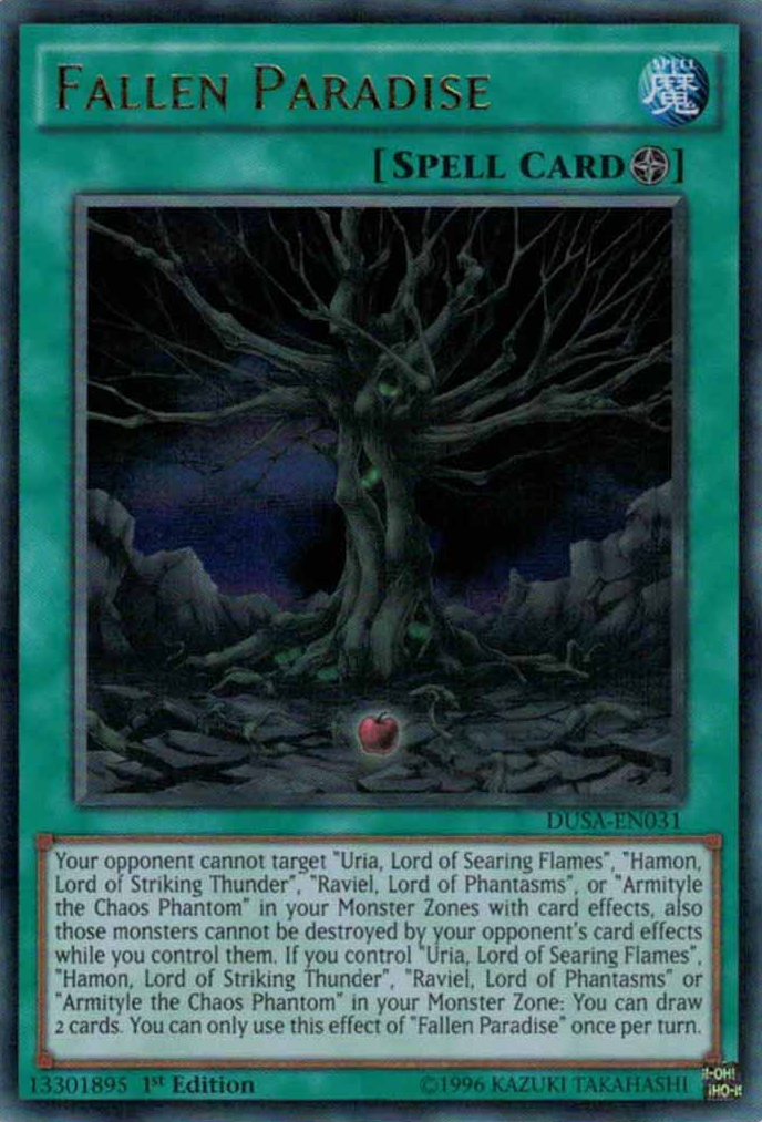 Fallen Paradise [DUSA-EN031] Ultra Rare | Odin's Place