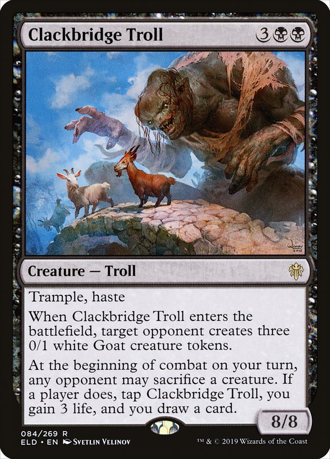 Clackbridge Troll [Throne of Eldraine] | Odin's Place