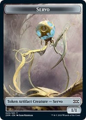 Servo // Soldier Double-Sided Token [Double Masters Tokens] | Odin's Place