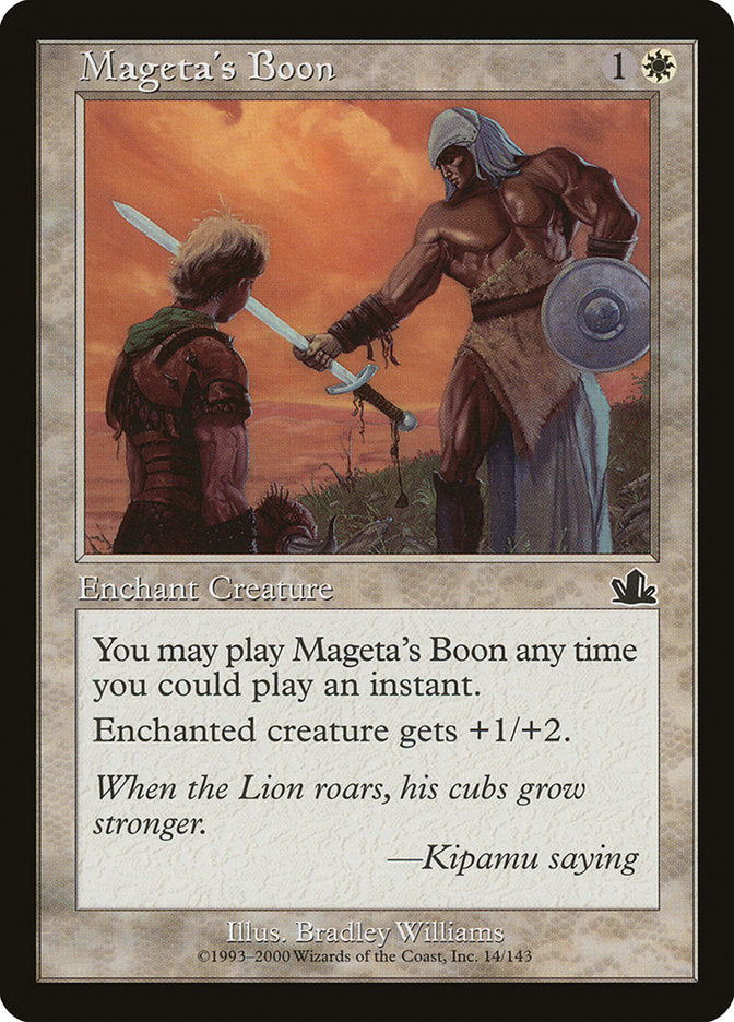 Mageta's Boon (14) [Prophecy] | Odin's Place