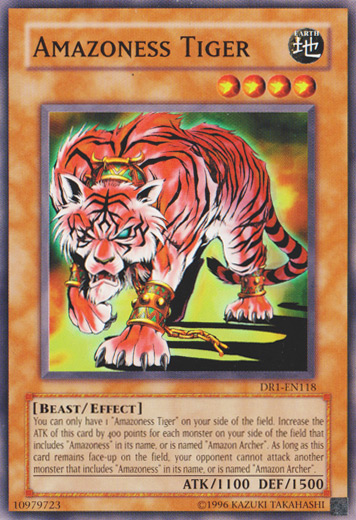 Amazoness Tiger [DR1-EN118] Common | Odin's Place