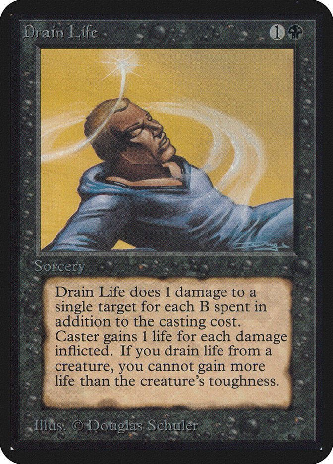 Drain Life (105) [Alpha Edition] | Odin's Place
