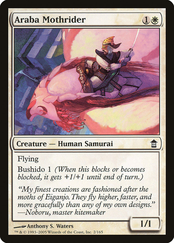 Araba Mothrider (2) [Saviors of Kamigawa] | Odin's Place