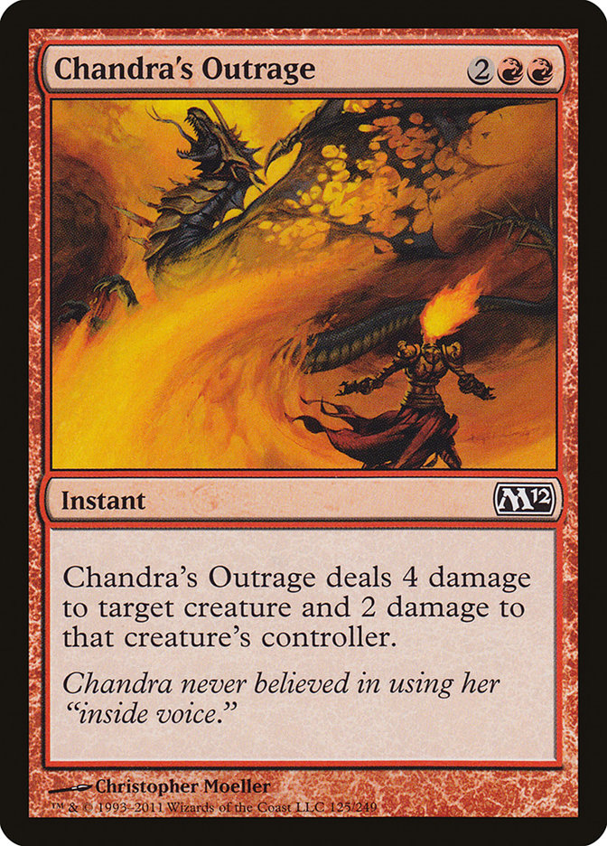 Chandra's Outrage (125) [Magic 2012] | Odin's Place