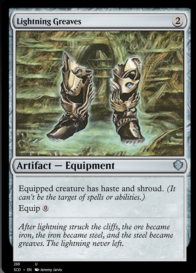 Lightning Greaves [Starter Commander Decks] | Odin's Place