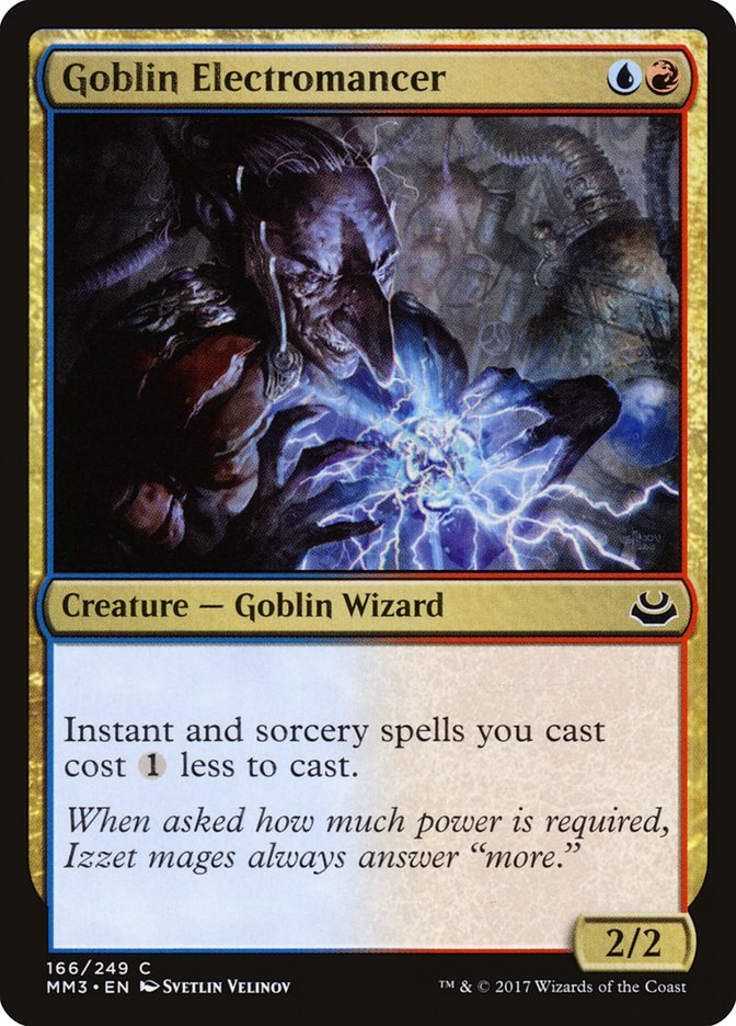 Goblin Electromancer (166) [Modern Masters 2017] | Odin's Place