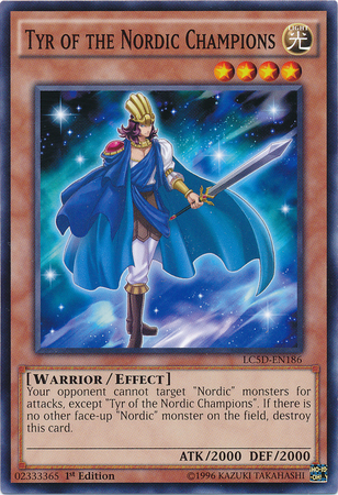 Tyr of the Nordic Champions [LC5D-EN186] Common | Odin's Place