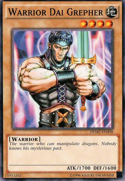 Warrior Dai Grepher [DEM2-EN008] Common | Odin's Place