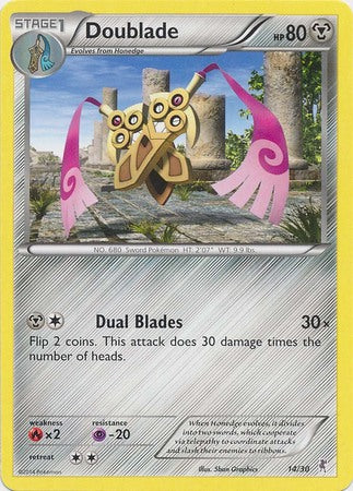 Doublade (14/30) [XY: Trainer Kit 1 - Bisharp] | Odin's Place