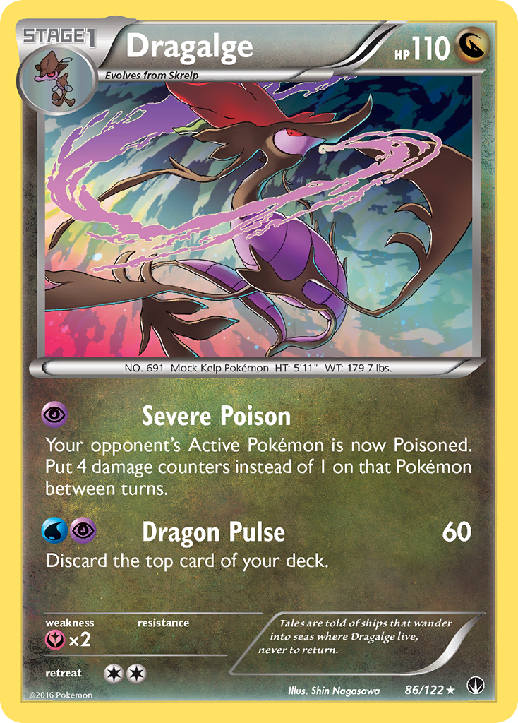 Dragalge (86/122) [XY: BREAKpoint] | Odin's Place