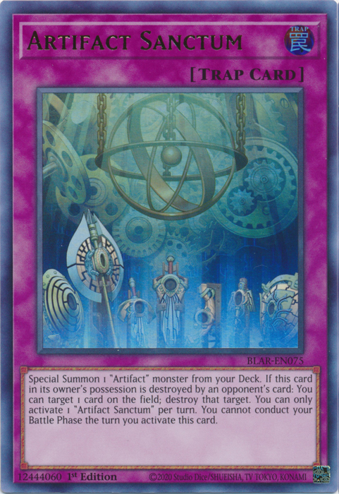 Artifact Sanctum [BLAR-EN075] Ultra Rare | Odin's Place