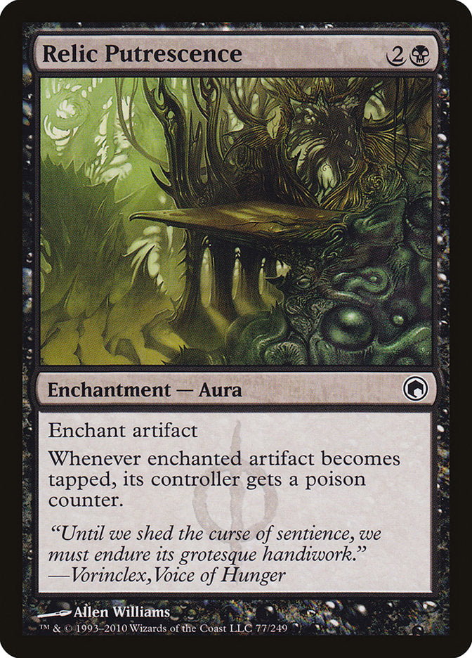 Relic Putrescence (77) [Scars of Mirrodin] | Odin's Place