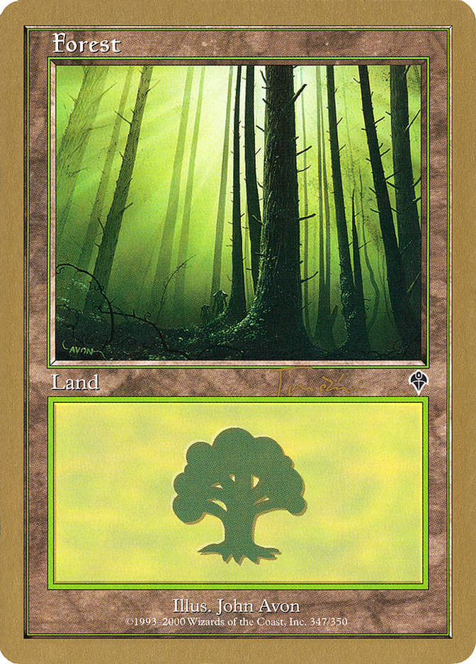 Forest (jt347) (Jan Tomcani) [World Championship Decks 2001] | Odin's Place