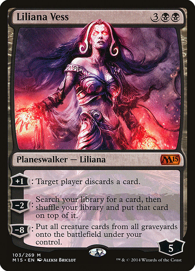Liliana Vess (103) [Magic 2015] | Odin's Place