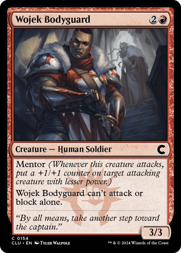 Wojek Bodyguard [Ravnica: Clue Edition] | Odin's Place