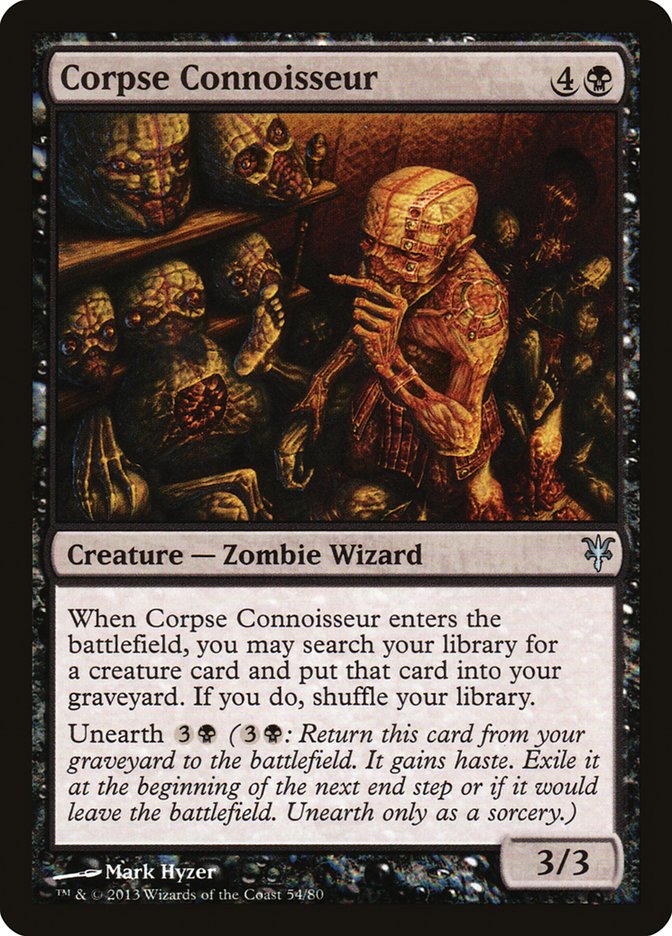 Corpse Connoisseur (54) [Duel Decks: Sorin vs. Tibalt] | Odin's Place