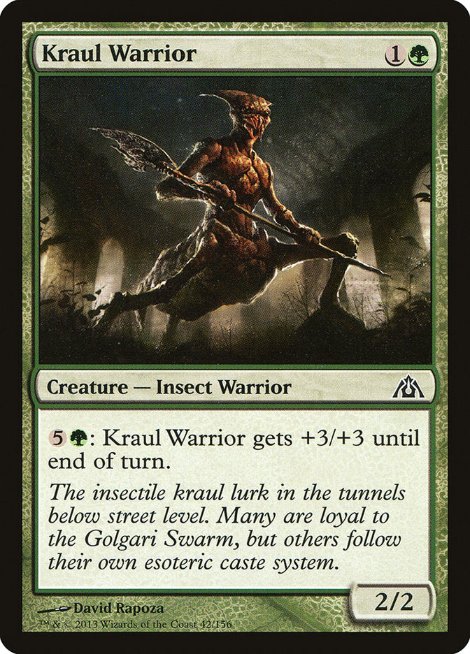 Kraul Warrior (42) [Dragon's Maze] | Odin's Place