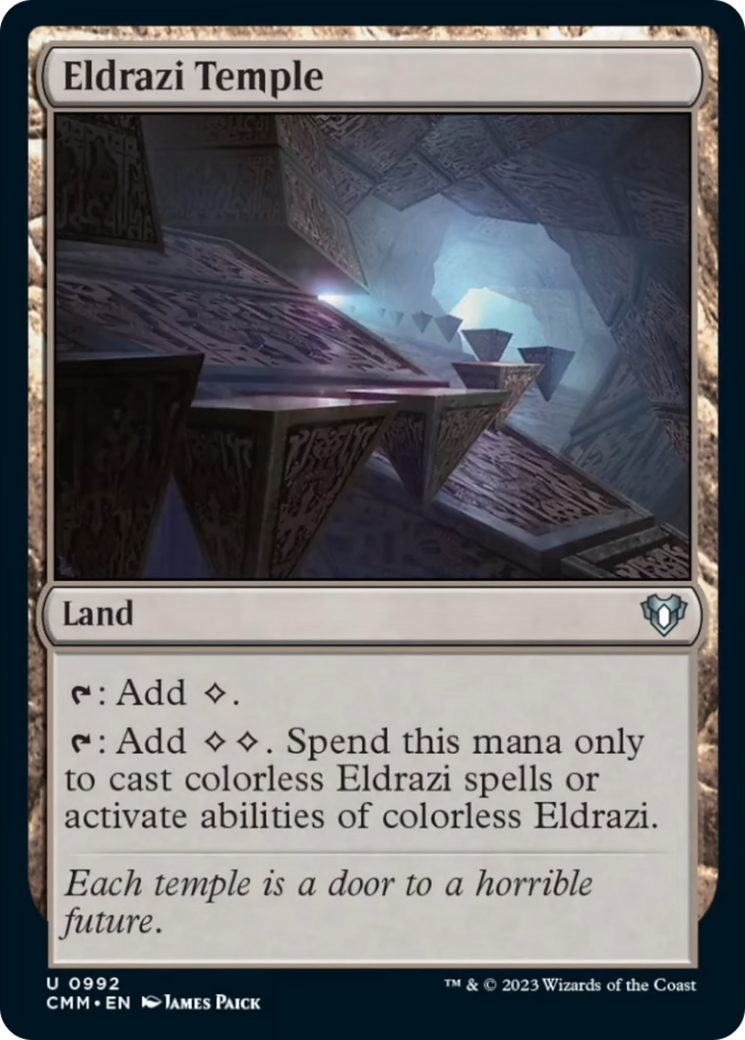 Eldrazi Temple [Commander Masters] | Odin's Place