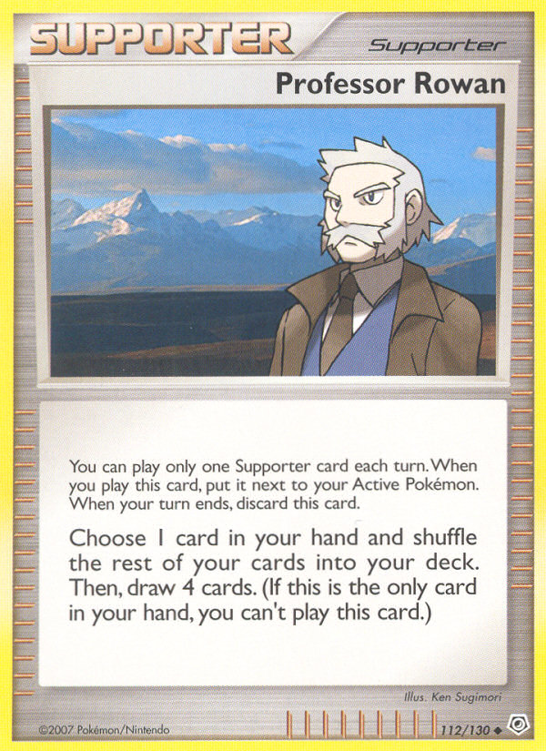Professor Rowan (112/130) [Diamond & Pearl: Base Set] | Odin's Place