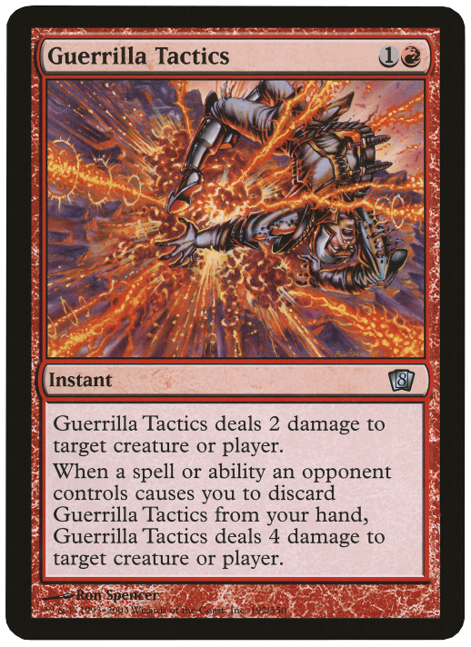 Guerrilla Tactics (Oversized) [Eighth Edition Box Topper] | Odin's Place