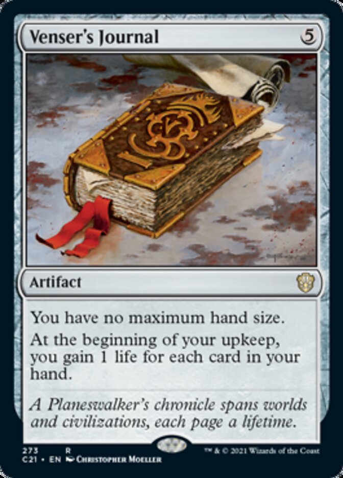 Venser's Journal [Commander 2021] | Odin's Place