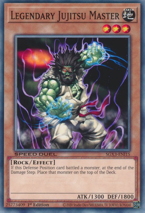 Legendary Jujitsu Master [SGX3-ENI15] Common | Odin's Place