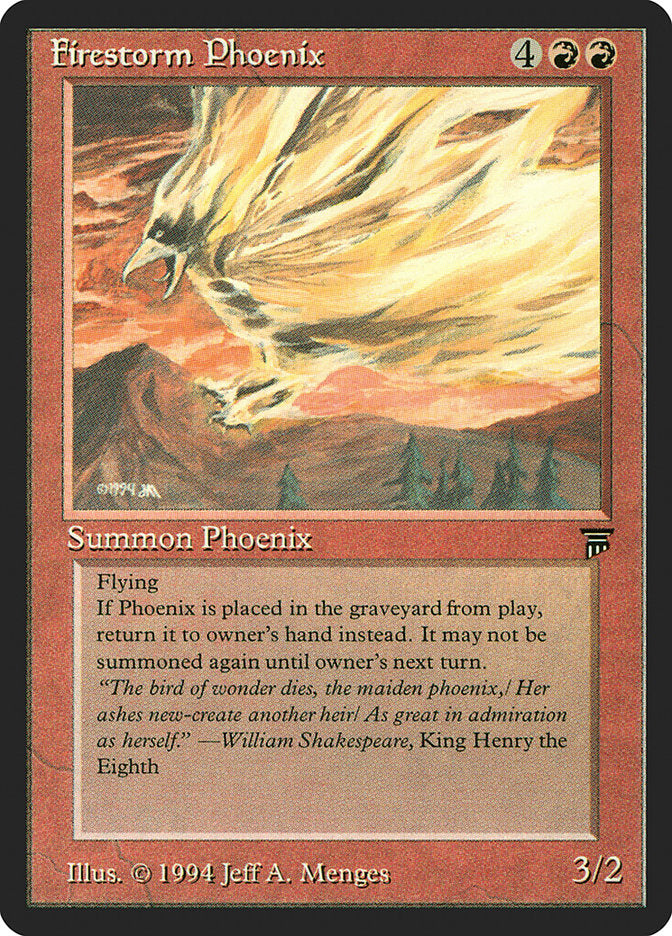 Firestorm Phoenix (147) [Legends] | Odin's Place