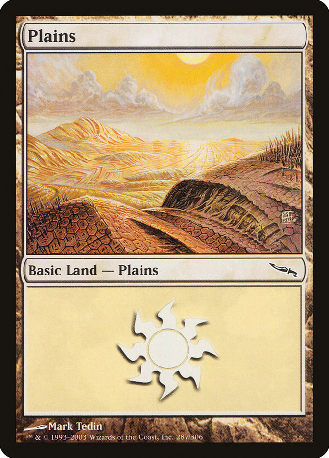 Plains (287) [Mirrodin] | Odin's Place