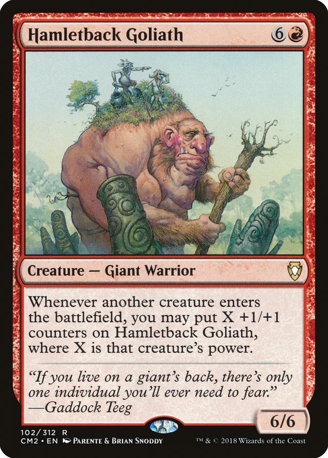 Hamletback Goliath (102) [Commander Anthology Volume II] | Odin's Place