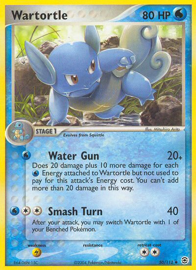 Wartortle (50/112) [EX: FireRed & LeafGreen] | Odin's Place