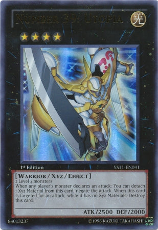 Number 39: Utopia [YS11-EN041] Ultra Rare | Odin's Place