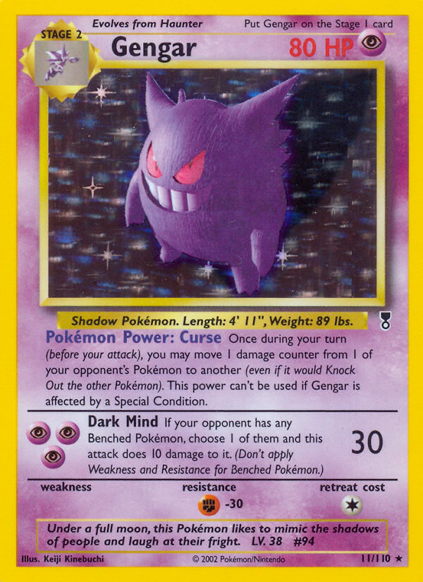 Gengar (11/110) [Legendary Collection] | Odin's Place