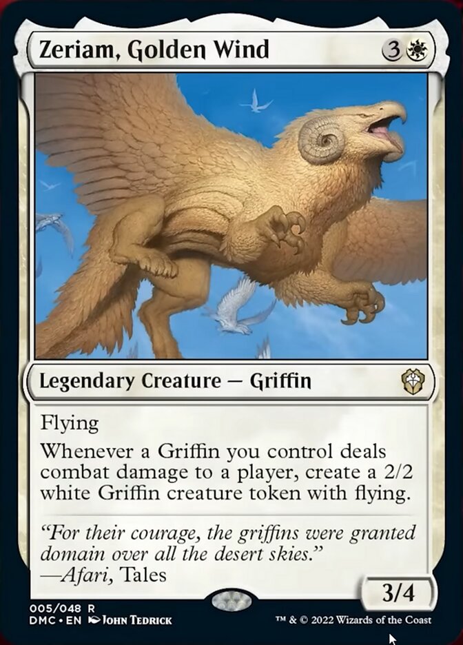 Zeriam, Golden Wind [Dominaria United Commander] | Odin's Place