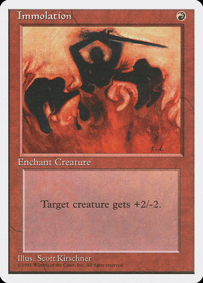 Immolation (204) [Fourth Edition] | Odin's Place
