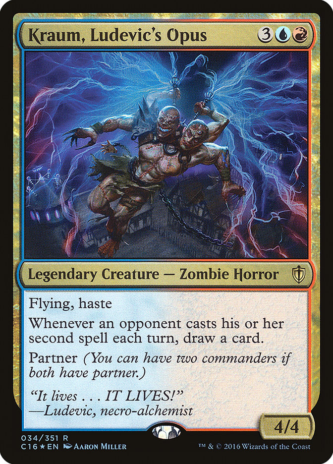 Kraum, Ludevic's Opus (34) [Commander 2016] | Odin's Place