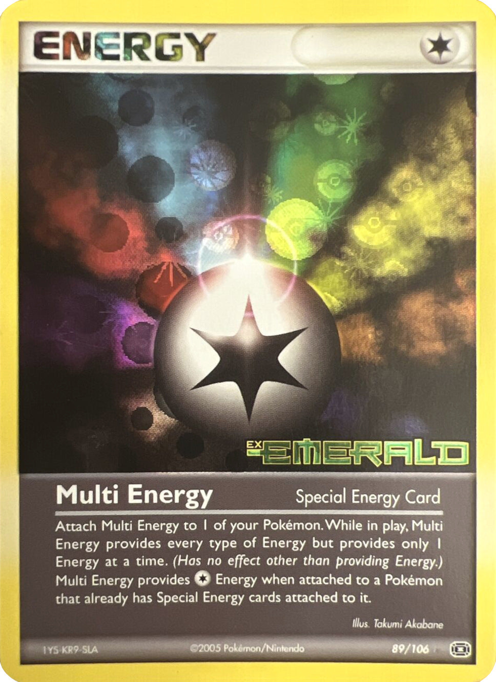 Multi Energy (89/106) (Stamped) [EX: Emerald] | Odin's Place