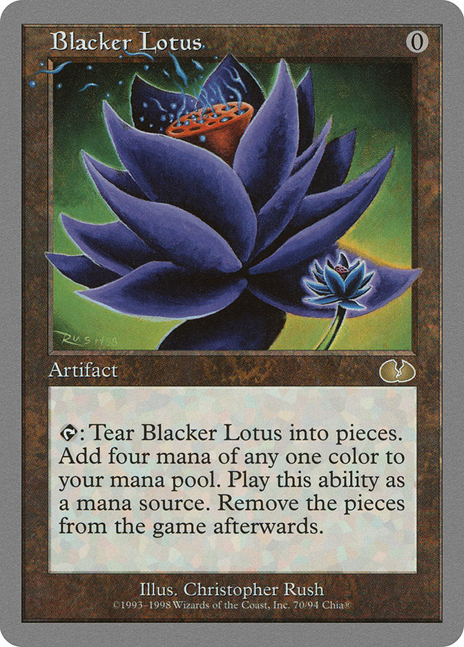 Blacker Lotus (70) [Unglued] | Odin's Place