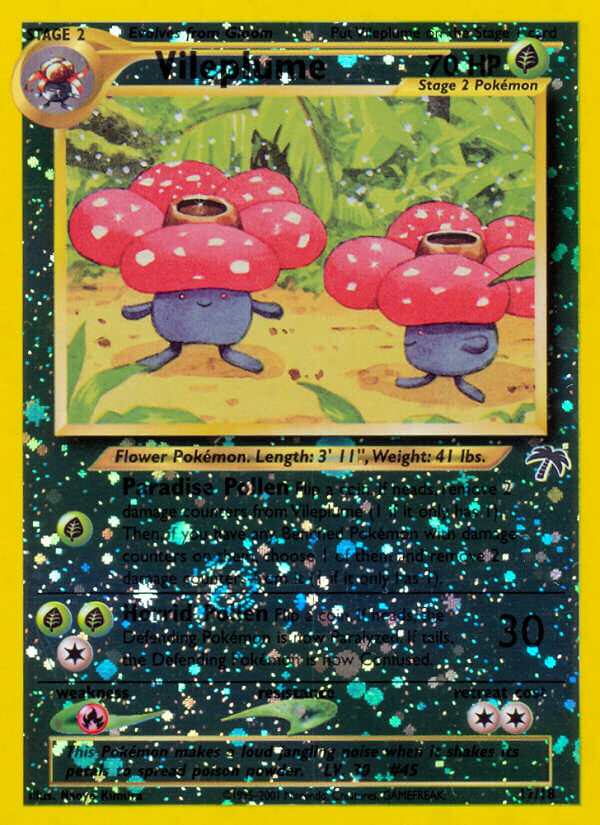 Vileplume (17/18) [Southern Islands] | Odin's Place
