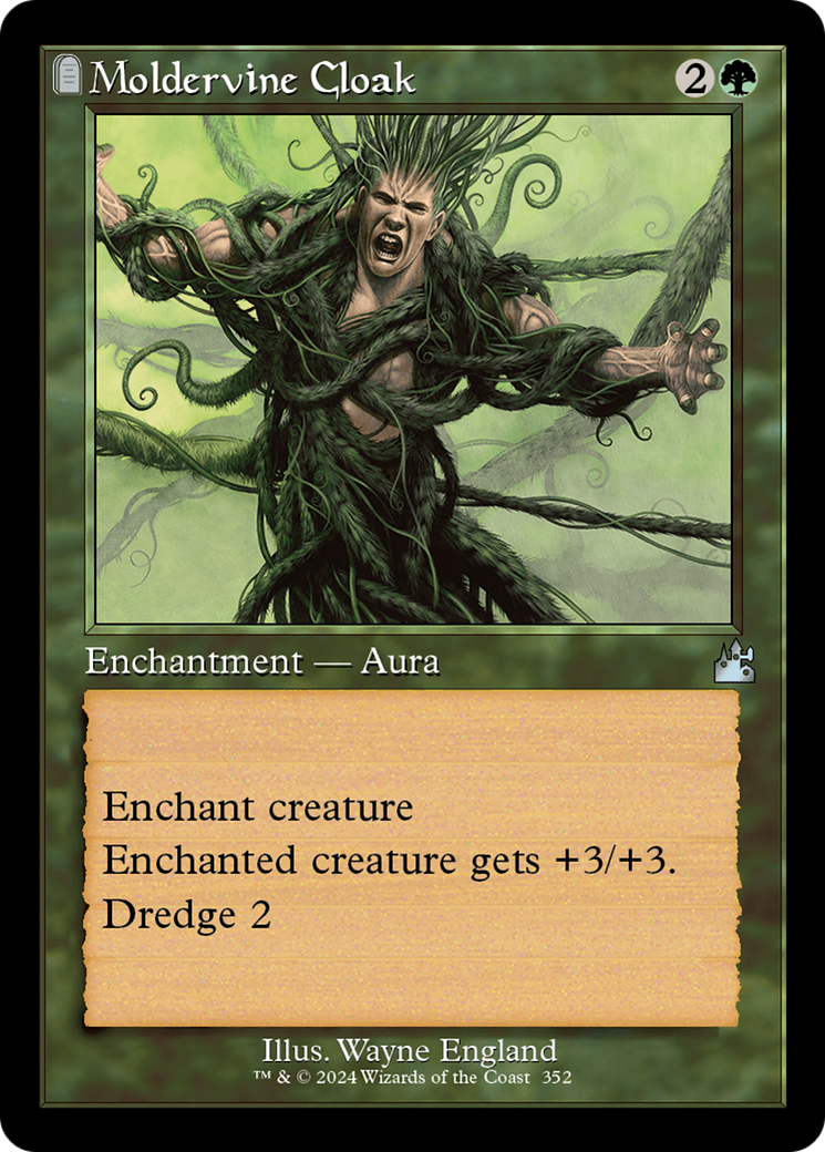 Moldervine Cloak (Retro Frame) [Ravnica Remastered] | Odin's Place