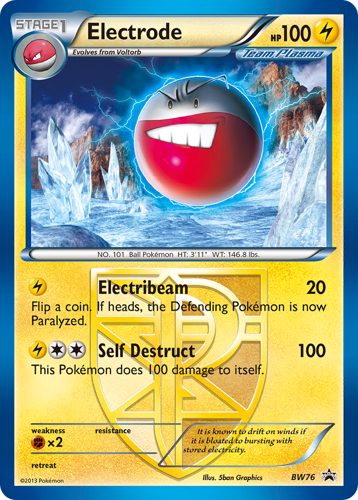 Electrode (BW76) [Black & White: Black Star Promos] | Odin's Place