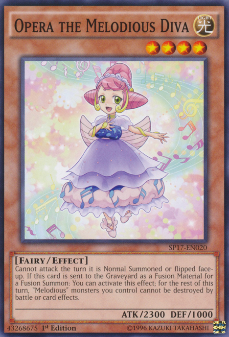 Opera the Melodious Diva [SP17-EN020] Common | Odin's Place