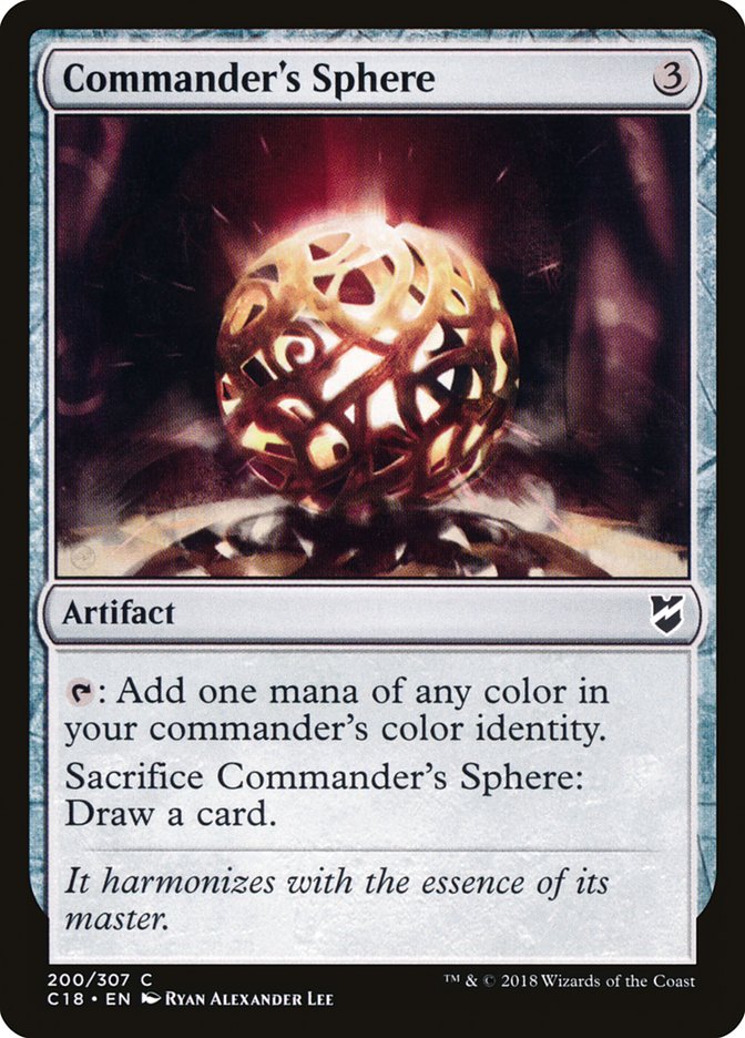 Commander's Sphere (200) [Commander 2018] | Odin's Place