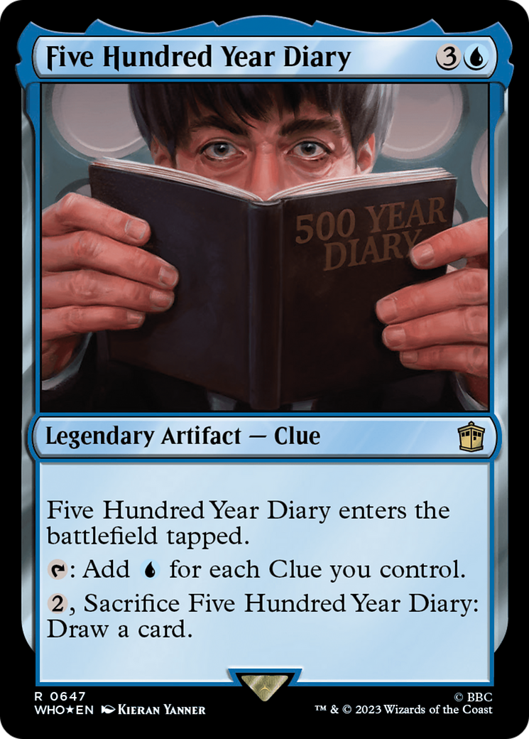 Five Hundred Year Diary (Surge Foil) [Doctor Who] | Odin's Place