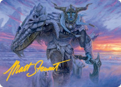 Frost Giant Art Card (Gold-Stamped Signature) [Dungeons & Dragons: Adventures in the Forgotten Realms Art Series] | Odin's Place