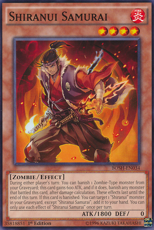 Shiranui Samurai [BOSH-EN034] Common | Odin's Place