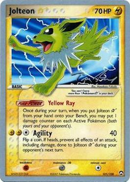 Jolteon Star (101/108) (Legendary Ascent - Tom Roos) [World Championships 2007] | Odin's Place