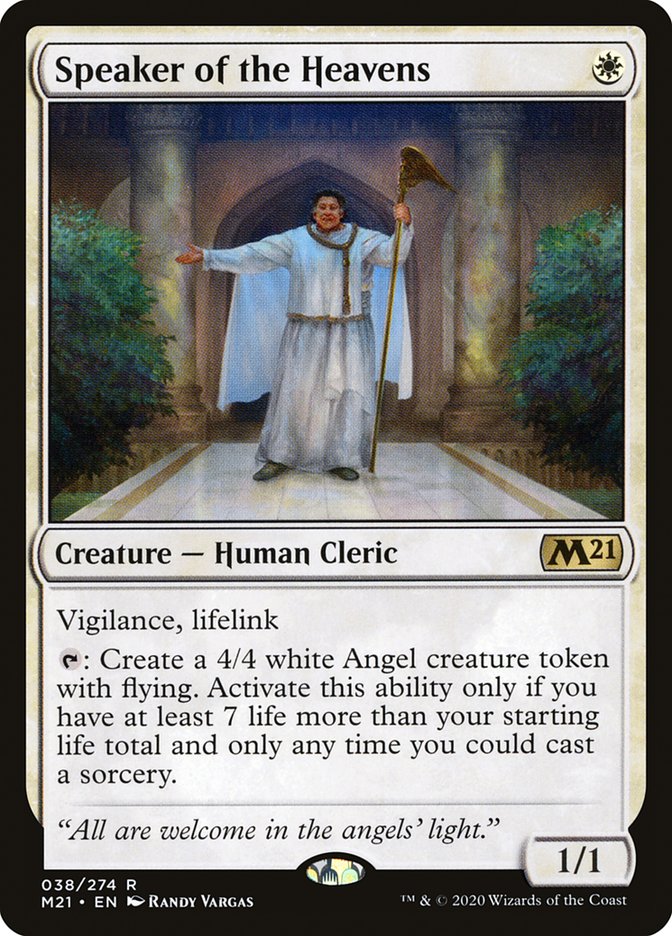 Speaker of the Heavens [Core Set 2021] | Odin's Place