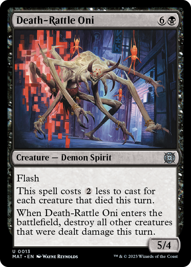Death-Rattle Oni [March of the Machine: The Aftermath] | Odin's Place