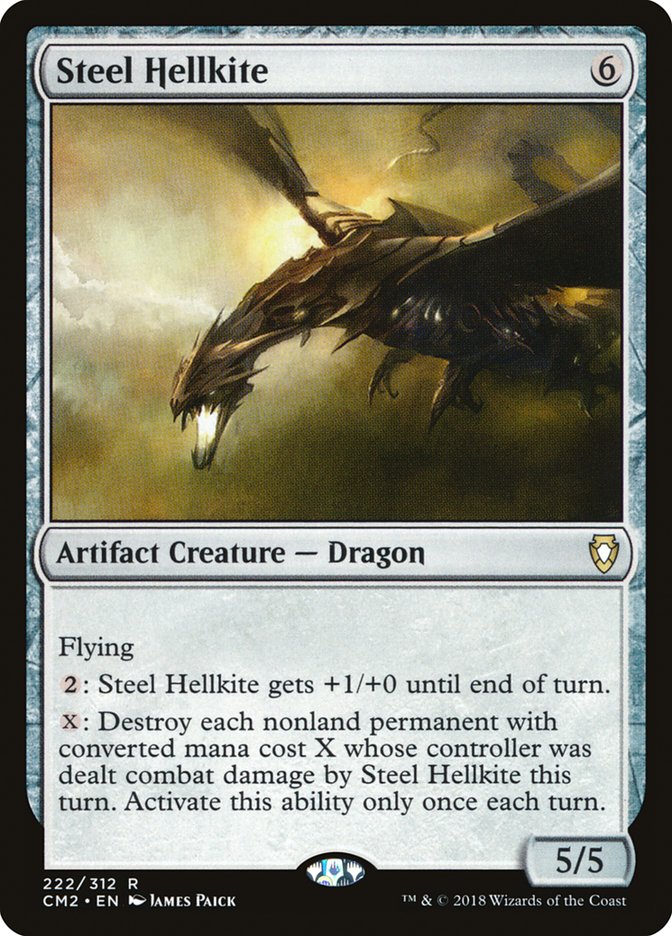 Steel Hellkite (222) [Commander Anthology Volume II] | Odin's Place